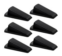 Rersduyt 6PCS Rubber Door Stoppers, Optimal for Heavy Doors on Carpet, Tile, or Concrete