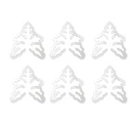 Rersduyt 6PCS Turtle Shell Bamboo Clamp Plant Grapple, Plant Stakes for Indoor Plants Keeps Plants Growing Vertical A