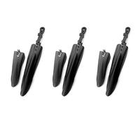 Rersduyt 6X Black Mountain Bike Bicycle Road Tire Front Rear Mudguard Set Mud Guard Big Flying Fish