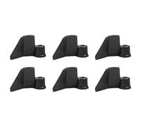 Rersduyt 6X Bread Baking Machine Paddles Kneading Hooks, Stainless Steel Kneading Blade for Bread Baking Machines