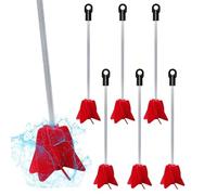 Rersduyt 7 Pcs 12 Inch Paint Stirrer for Drill Reusable Drill Mixer Attachment Resin Mixer Helix Drill Paint Mixer Easy Install