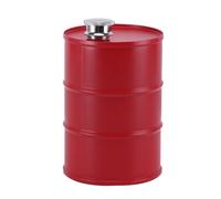 Rersduyt 750Ml Wine Pot Stainless Steel Mini Hip Flask Portable for Travel for Outdoor Camping Red