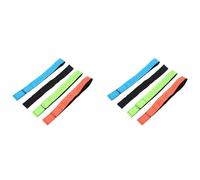 Rersduyt 8 Pcs Replacement Heart Rate Monitor Armband Strap Adjustable Replacement Armband Band Universal Sport Wrist Strap L