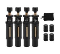 Rersduyt Adjustable Auto-Stop Tire-Deflator Valve Kit (10-30 PSI) 4 PCS Screw-on Tyre Air Down Tool for Vehicles Motorcycle