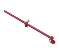 Rersduyt Adjustable Drawing Circle Ruler,Aluminum Compass Scribe Center Finder,Woodworking Fixed-Point Circle Line Gauge Metric