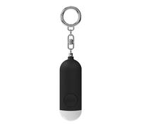 Rersduyt Anti-Wolf Girl Child Women Security Protect Alert Personal Safety Scream Loud Emergency Alarm Keychain Black