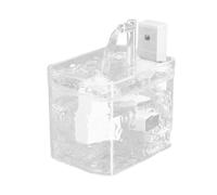 Rersduyt Automatic Circulation Drinking Water Dispenser Unplugged Wireless Induction Fountain 1.5l Large Pet Water Fountain A