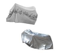 Rersduyt Bicycle Cover Waterproof Outdoor Protective Bicycle Cover Rain and Dust Shield Suitable for Motorcycles and Scooters, A