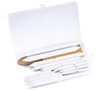 Rersduyt Blending Stumps and Tortillions Set, 16 Pcs Paper Blending Stump Set, Paper Art Blenders Sketch Drawing Tools