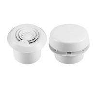 Rersduyt Car FanWind Air Vent Outlet Mushroom Head Silent Fan Ventilation Exhaust Fans RV Caravans Air Vent RV Roof Mounted Circular Vent