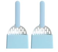 Rersduyt Cat Litter Scoop Cat Litter Scoop with Base Cleaning Cat Litter Box Shovel Kitten Toilet Cleaning Tools Pet Supplies B