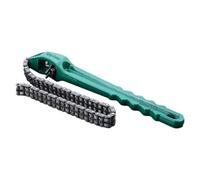 Rersduyt Chain Wrench Tool Adjustable Oil Filter Puller Strap Universal Ergonomic Handle Grip Wrench Chain Spanner Easy to Use B