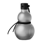 Rersduyt Chinese Retro-Inspired Gourd Style Water Bottle 900ML Gourd Water Bottle Gourd Sports Water Bottle Large Capacity Water Bottle Silver