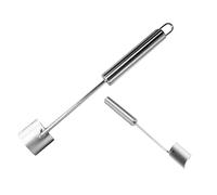 Rersduyt Corn Cob Peeler, Stainless Steel Long Handle Corn on The Cob Remover, Quick Corn Peeling Tool for Kitchen and BBQ