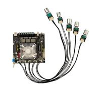 Rersduyt -DAM L1 Digital Power Amplifier Board Stereo 2X220W+350W Subwoofer Bluetooth Amplifier Module with Shielded Wire B