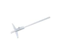 Rersduyt Depth Gauge Vernier Caliper Metal Calipers Woodworking Tools Measuring Tool Steel Gauges Depth Measurement 200mm