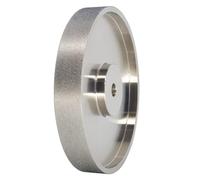 Rersduyt Diamond Grinding Wheel Parallel Grinding Wheel Dia 6x1Inch Wide with 1/2Inch Arbor, for Sharpening High Speed Steel, Grit 180