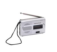 Rersduyt Digital Retro Radios Memory Function Handheld AM/FM Radios Manual Channel Search Battery Powered Built-in Speaker