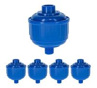 Rersduyt Disposable Mini Air Water Filters Whirlwind Air Line Filter Red Paint Filter 5Piece