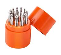 Rersduyt Doming Block Punch Set, Dapping Punches Processing Crafting Metal Forming Tools Stamping Tools for Shaping Beads 17PCS