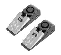 Rersduyt Door Stop Alarm, Door Stop with 120db Security Alarm, Door Wedge Security Device for Travel, Home, Hotel Easy to Use, 2PCS