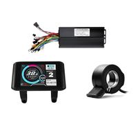 Rersduyt E-Scooter Parts Three-Mode Ebike Sine Wave Controller 36/48/52V 40A with LCD UCK1 Color Display