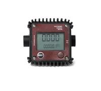 Rersduyt Electronic Gear Flow Meter Fuel Liquid Water Flow Sensor for Chemicals Flow Meter K24 Electronic Gear Flow Meter Thread