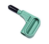 Rersduyt Electronic Multimeter Magnetic Head 4mm Banana Plug Solderless Fast Magnet Current Multimeter Probe Green