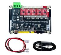 Rersduyt Engraving Machine Control Board 32-Bit 4 MCU Control Board DC 24V-5A Reserve 24V, 12V,5V Power Output Port DIY