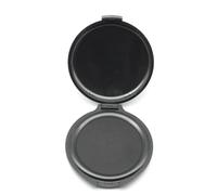 Rersduyt Fingerprint Ink Pad No-Wash Quick-Drying Portable Quick-Drying Ink Pad Black 1 Piece Plastic