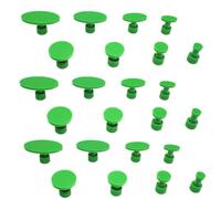 Rersduyt For Auto Paint-Less Dent Repair Tool 24PCS Green Glue Tabs Dent Puller Removal for Car Body Repair