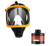 Rersduyt Gas Mask Full Face Mask Chemical Radioactive Contamination Chemical Biological Self-Priming