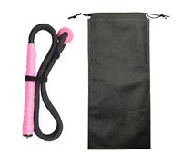 Rersduyt Golf Swing Rope Training Aid Fitness Equipment Trainer with Eva Ball for Practice Posture Corrector Exercise Pink