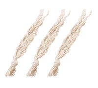 Rersduyt Hand-Woven Cotton Rope Mesh Wine Bottle Holder Wine Bottle Bag Beverage Bag Suitable for Festivals and Parties Net Bag C