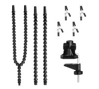Rersduyt Helping Hands Soldering Third Hand PCB Circuit Board Holder Flexible Arms with Desk Clamp Base for Electronic Boards