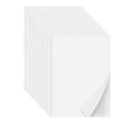 Rersduyt Iron on Adhesive Sheets 20PCS,Double-Sided Heat Melt Fabric Sheet, A4 Size Fusible Adhesive Sheets, Fusible Interfacing