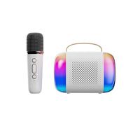 Rersduyt K Song Bluetooth Speaker Microphone Audio Microphone Karaoke Children'S Portable Home K-Song Integrated Stereo A