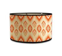 Rersduyt Lamp Shades Print Oval Lamp Shade 30 * 30 * 20CM Vintage Lamp Shades for Chandeliers and Floor Lamps A