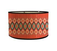 Rersduyt Lamp Shades Print Oval Lamp Shade 30 * 30 * 20CM Vintage Lamp Shades for Chandeliers and Floor Lamps G