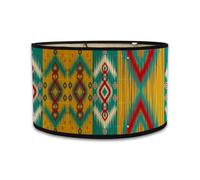 Rersduyt Lamp Shades Print Oval Lamp Shade 30 * 30 * 20CM Vintage Lamp Shades for Chandeliers and Floor Lamps B