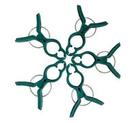 Rersduyt Large Green Small Gentle Gardening Plant Clamps to Easily Support and Straighten Plant Stems, Stalks and Vines