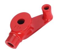 Rersduyt Manual Pipe Bender Precise Red Steel Tube Bending Tool Conduit Hand Bender-Head Easy to Use Flexible Practical 32mm
