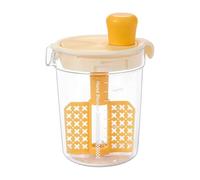 Rersduyt Manual Salad Dressing Mixer with Egg Separator - Multi-Function Kitchen Gadget for Dressings, Sauces, and Oils A