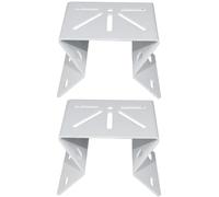 Rersduyt Metal Corner Camera Mount to Achieve A -View Range 270¡ã Exterior Wall Corner Bracket Compatible