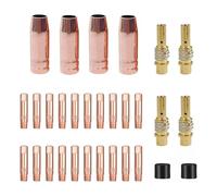 Rersduyt Mig 30-Pack MB15 15AK Welding Accessory Kit, Welding Contact Tips 0.035inch,Gas Nozzle/Contact Tip Holder