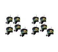 Rersduyt Motor Boat Coffee Stirrer, Wind Up Boat Engine Coffee Stirrer, Gadgets for Make Coffee Time More Fun (10pcs)