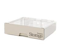 Rersduyt Multifunctional Desktop Cosmetic Storage Box High-End Feel Dust-Proof Drawer Large Capacity Transparent Box A