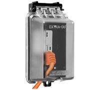 Rersduyt Outdoor Outlet Cover, Single Gang Outdoor Outlet Cover Weatherproof Enclosure, Electrical Box Waterproof Plug Covers