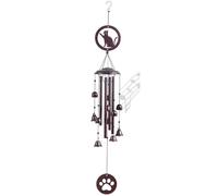Rersduyt Outdoor Wind Chimes, Commemorative Gifts/New House Moving Gifts, Metal Wind Chimes for Outdoor and Indoor Use Cat