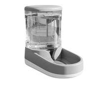 Rersduyt Pet Dog Feeder Cat Automatic Drinking Fountain Cat and Dog Drinking Water Feeding Bowl Transparent Dog Food Storage B
